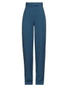 Actualee Woman Pants Navy Size 4 Polyester, Rayon, Elastane In Blue