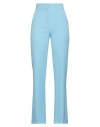 Actualee Woman Pants Sky Blue Size 10 Polyester, Elastane
