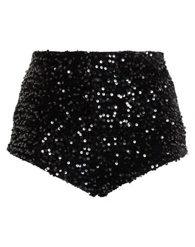 Actualee Woman Shorts & Bermuda Shorts Black Size 4 Polyester