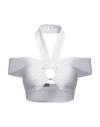 Actualee Woman Top White Size 8 Polyester