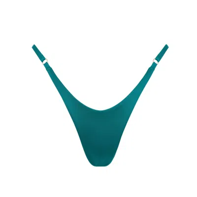 Acuarela Brand Women's Bold Blue Bikini Bottom