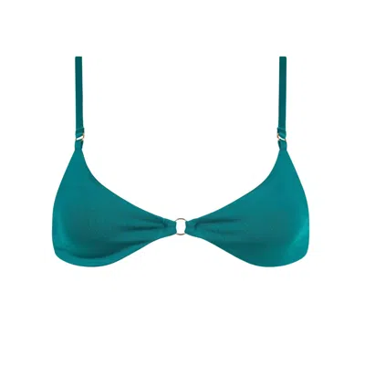 Acuarela Brand Women's Bold Blue Bikini Top