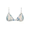 Acuarela Brand Women's Mykonos Triangle Bikini Top In Multi