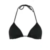Acuarela Brand Women's Rio Black Triangle Bikini Top In Black