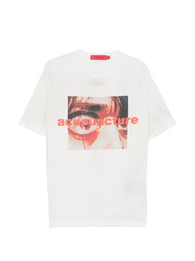 Acupuncture 1993 Eye Cry Graphic-print T-shirt In White
