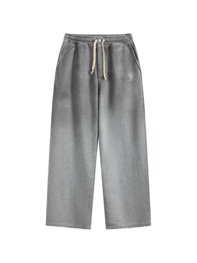 Acupuncture 1993 Mayhem Distressed-effect Track Pants In Gray