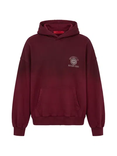 Acupuncture 1993 Mayhem Logo-print Hoodie In Red