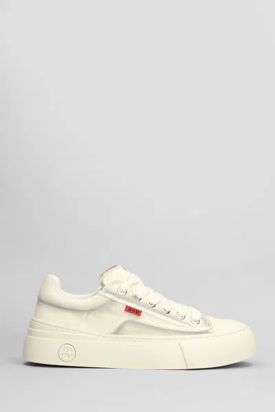 Acupuncture Afc Vulc Sneakers In Beige Canvas In Sand