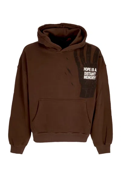Acupuncture Hoodie Man Hope Hoodie Coffee Quartz In Brown