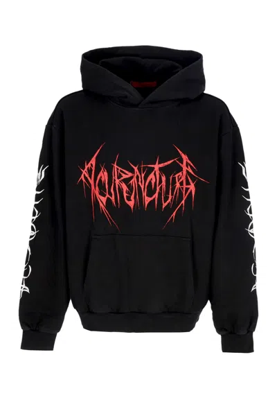 ACUPUNCTURE LIGHTWEIGHT HOODIE MAN KNIFE MARK HOODIE BLACK