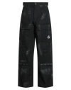 Acupuncture Man Pants Black Size S Cotton In Black