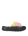 Acupuncture Man Sandals Black Size 10 Synthetic Fibers In Black