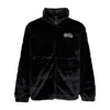 Acupuncture Men's Fur Logo Jacket Black In Black