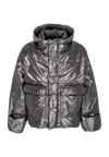 Acupuncture Men's Jacket Reflex Puffer Dark Grey In Dark Grey