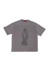 Acupuncture Men's T-shirt Over Sant Tee Light Grey In Gray