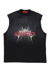 Acupuncture Men's T-shirt Sleeveless Sweatshirt Black In Black