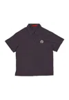 Acupuncture Polo Sleeve Corta Man Acu Polo Tee Dark Grey