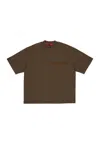 Acupuncture T-shirt Man Acu Tee Khaki In Brown