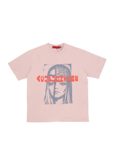 Acupuncture T-shirt Man Endless Tee Pink Grey
