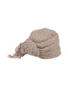 A.d. Fashion A. D. Fashion Woman Hat Beige Size 7 ⅛ Wool, Polyester In Beige