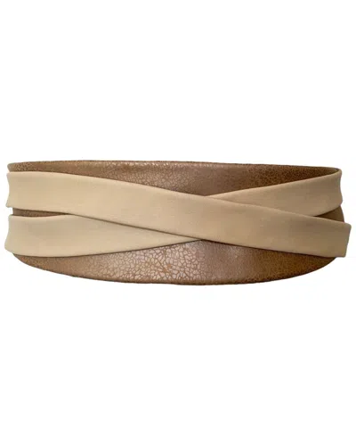Ada Collection Classic Wrap Leather Belt