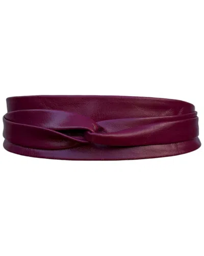 Ada Collection Classic Wrap Leather Belt
