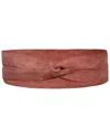 Ada Collection Classic Wrap Leather Belt