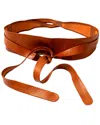 ADA COLLECTION ADA COLLECTION CLASSIC WRAP LEATHER BELT