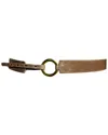 Ada Collection Ibi Leather Belt In Brown