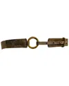 Ada Collection Ibi Leather Belt In Brown