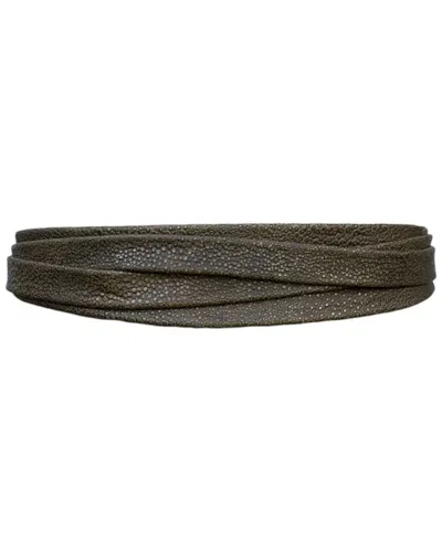 Ada Collection Midi Leather Belt