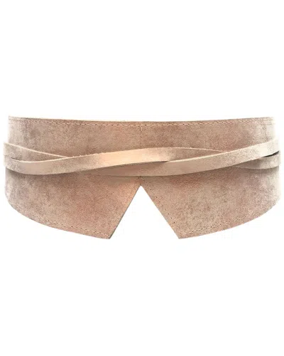 ADA COLLECTION ADA COLLECTION OLIVIA REVERSIBLE WRAP LEATHER BELT