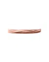 Ada Collection Women's Yummy Genuine Leather Obi Belt In Skinny Rose' In Brown