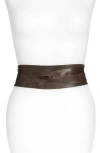 Ada Leather Wrap Belt