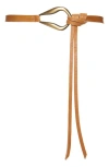 Ada Nile Skinny Leather Belt