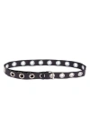 Ada Uma Grommet Leather Belt