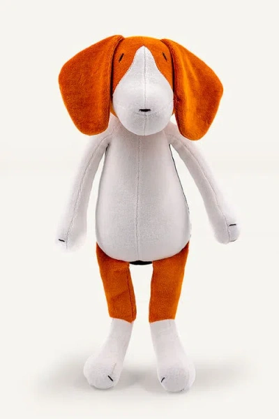 Adada Kids'  Barry The Beagle Dog Stuffed Animal Brown