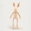Adada Kids'  Daniel The Rabbit Stuffed Animal In Neutral