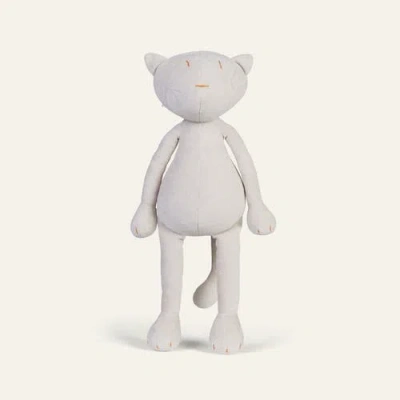 Adada Kids'  Gisel, The Cat Stuffed Animal In Gray