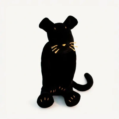 Adada Kids'  Indira, The Black Panther Stuffed Animal