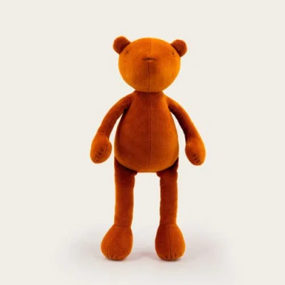 Adada Kids'  Jermaine, The Teddy Bear Stuffed Animal In Brown