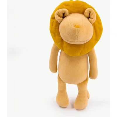 Adada Kids'  Leo, The Baby Cub Stuffed Animal In Metallic
