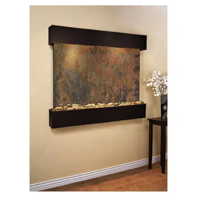 Adagio Teton Falls 45" High Stone Modern Wall Fountain