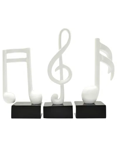 ADAM & FRIENDS ADAM & FRIENDS 3PC MUSCIAL NOTES SCULPTURES