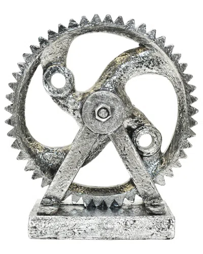 Adam & Friends Calera Gear Sculpture In Gray