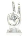 Adam & Friends Peace Sign Sculpture