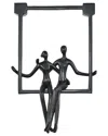 Adam & Friends Swinging Couple Sculpture