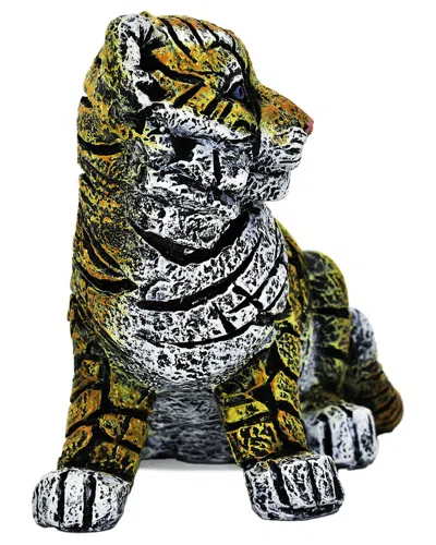 Adam & Friends Wilderness Statue Sculpture: Tiger In Multi