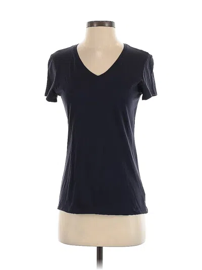 Pre-owned Adam By Adam Lippes Short Sleeve T-shirt In Blue