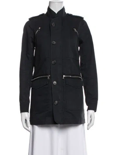 Pre-owned Adam By Adam Lippes Utility Jacket In Blue